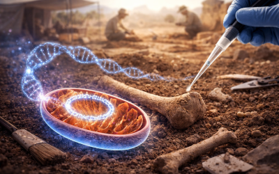 DNAnews Vol 2.10 October 2025: Why Is Mitochondrial DNA Useful in Ancient DNA Analysis?